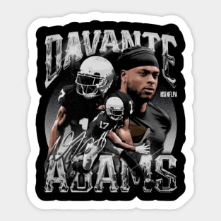 Davante Adams Las Vegas Vintage Sticker